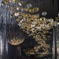 Creative custom lobby foyer luxury chandelier pendant lights